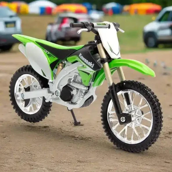 Sunman 1:18 Burago Kawasaki Kx-450F - 6