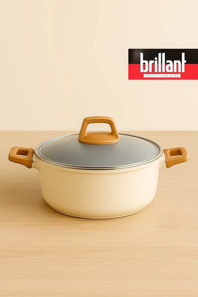 QUANTUM SERAMİK DERİN TENCERE 24 CM ürün görseli