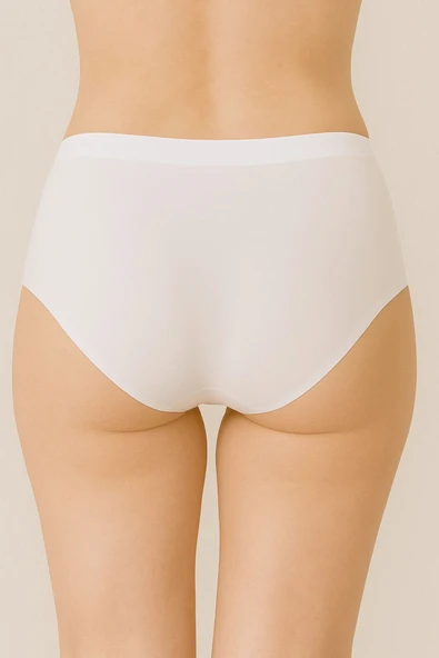 Papatya 2851 Iz Yapmayan 2'li Lazer Kesim Esnek Briefs Külot - 2