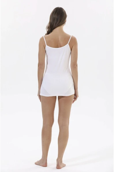 Yıldız Bambu İp Askılı Atlet - 2'li - 4