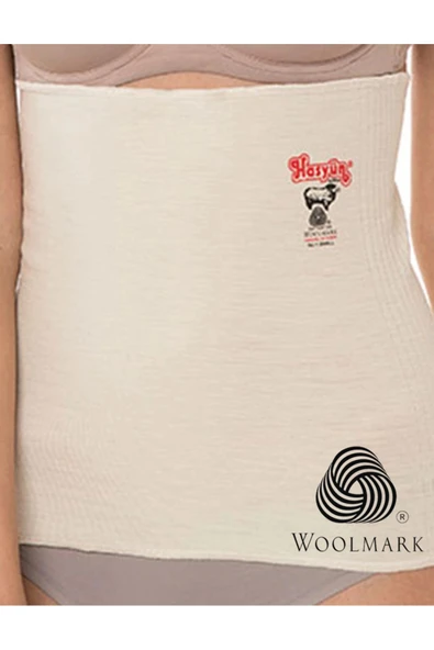 Merinos Yününden %100 Yün Geçirmeli İnce Bel Korsesi - Resim 2