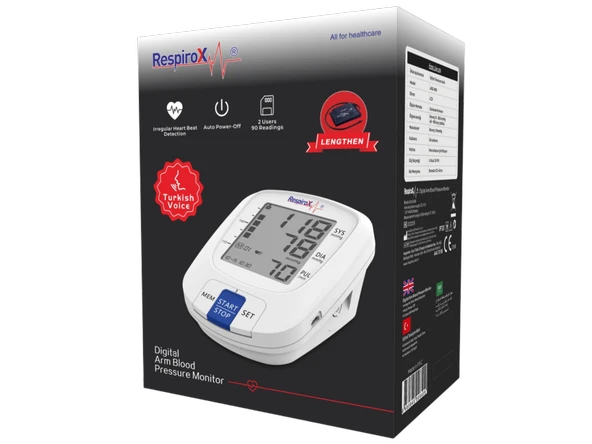 Respirox Axd-808 Koldan Konuşan Adaptörlü Tansiyon Aleti - 2