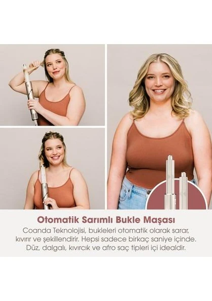 Shark Flexstyle 5in1 Stone Saç Şekillendirme Seti - 5