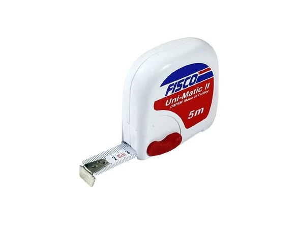 FİSCO Çelik Şerit Metre 5 Metre - 1