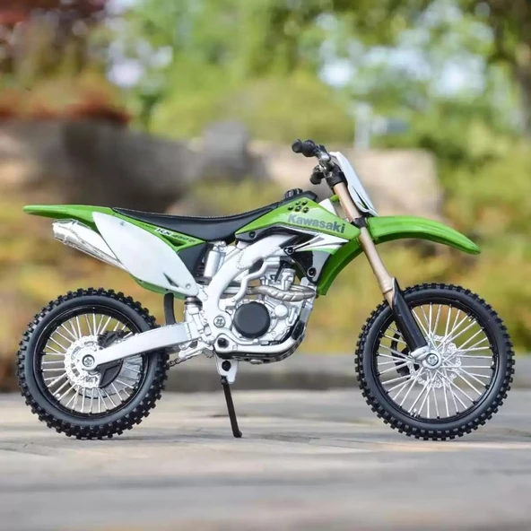 Sunman 1:18 Burago Kawasaki Kx-450F - 5