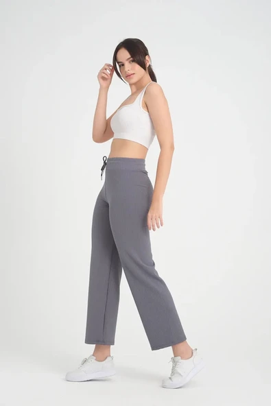 GENİŞ FİTİLLİ BOL PAÇA TAYT BÜYÜK BEDEN ürün görseli