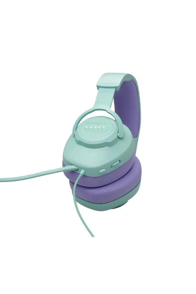 JBL Quantum 100M2 Yeşil Kablolu Kulak Üstü Oyuncu Kulaklığı - Resim 3