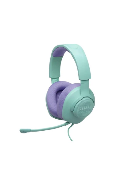 JBL Quantum 100M2 Yeşil Kablolu Kulak Üstü Oyuncu Kulaklığı - Resim 6