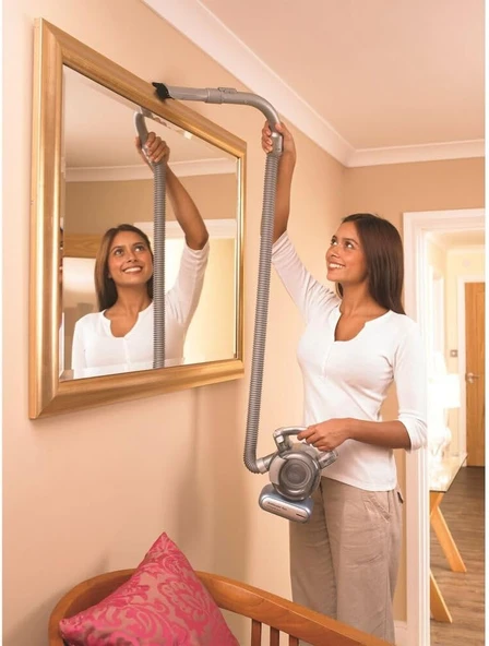 Black + Decker Pd1420Lp Şarjlı El Süpürgesi, Plastik, Maviik Mavi - Resim 4