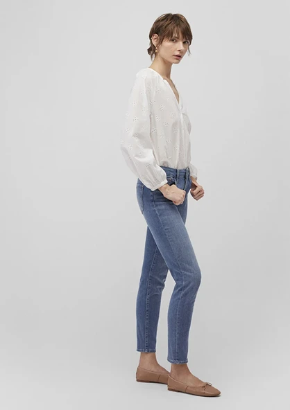 Mavi Ada Casual Vintage Indigo Mavisi Jean Pantolon - Resim 2