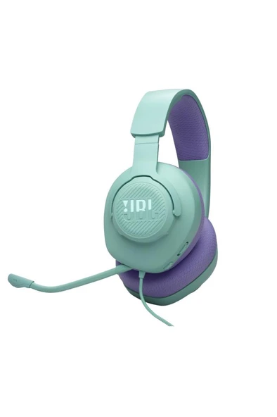 JBL Quantum 100M2 Yeşil Kablolu Kulak Üstü Oyuncu Kulaklığı ürün görseli 1