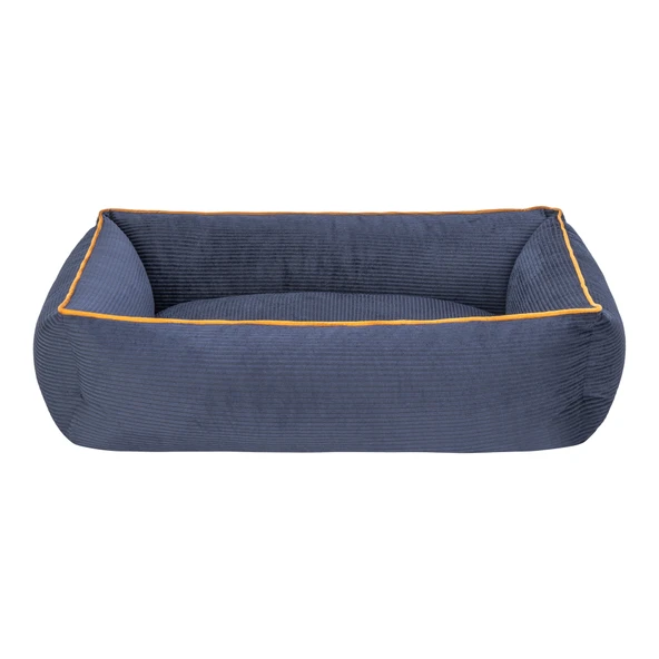 Pet Comfort Golf  Kedi ve Köpek Yatağı Parliament Mavi w Hardal Biye S 75x60cm ürün görseli