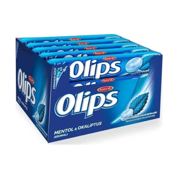 Olips Okaliptus Aromalı Bonbon Şekerleme 24 Adet x 28 g - 1