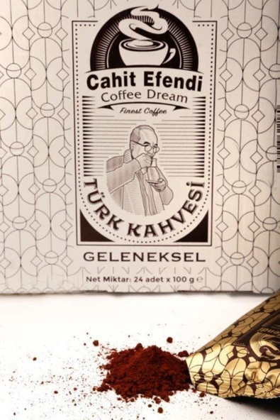 Cahit Efendi Türk Kahvesi  100 Gr. 24'lü Koli - 3