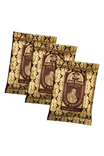Cahit Efendi Türk Kahvesi 1 Kg. (10 Adet 100gr.) - 3