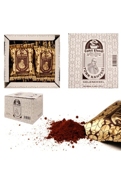 Cahit Efendi Türk Kahvesi  100 Gr. 24'lü Koli