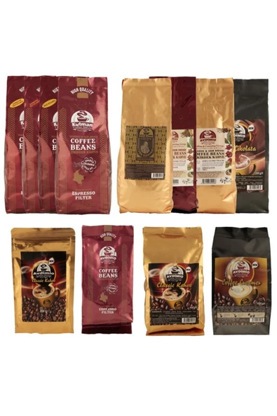 Cahit Efendi Kahveleri  3 Kg.cahit Efendi Türk Kahvesi Ve Kutman 500gr. Espresso Öğütülmüş Kahve - 4