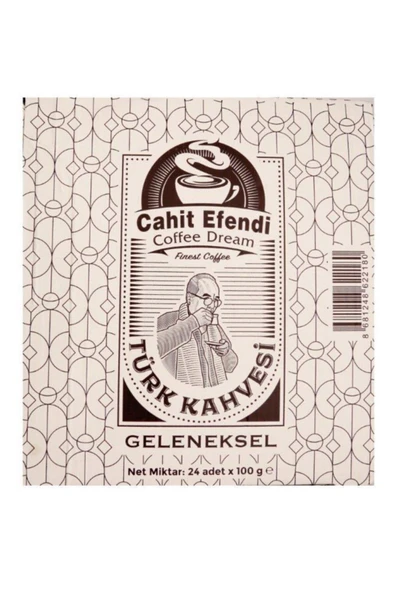 Cahit Efendi Türk Kahvesi 100 Gr. 24'lü Koli - 6