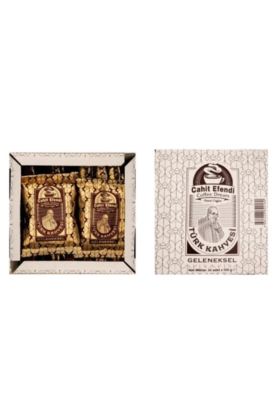 Cahit Efendi Türk Kahvesi 100 Gr. 24'lü Koli - 8