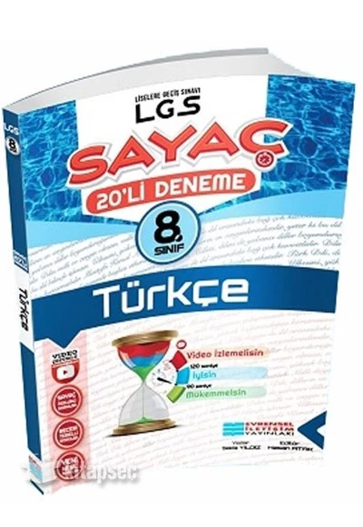 8. Sınıf Türkçe Video Çözümlü 20 li Deneme Evrensel İletişim Yayınları ürün görseli 1