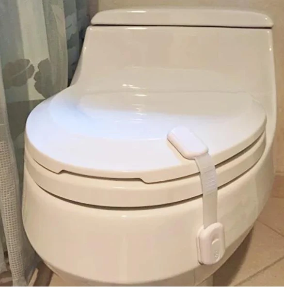 Play Safe Diamond Çok Fonksiyonlu  Ayarlanabilir Uzun Güvenlik Kilidi Beyaz - Resim 3