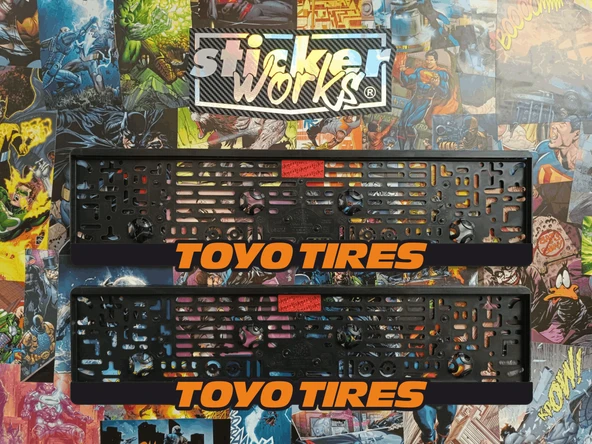 Toyo Tires Takmatik Hologram Plakalık - Resim 6