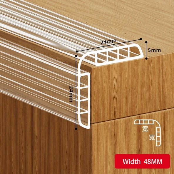 Play Safe Şeffaf Airbag Kenar ve Köşe Koruyucu - Resim 8