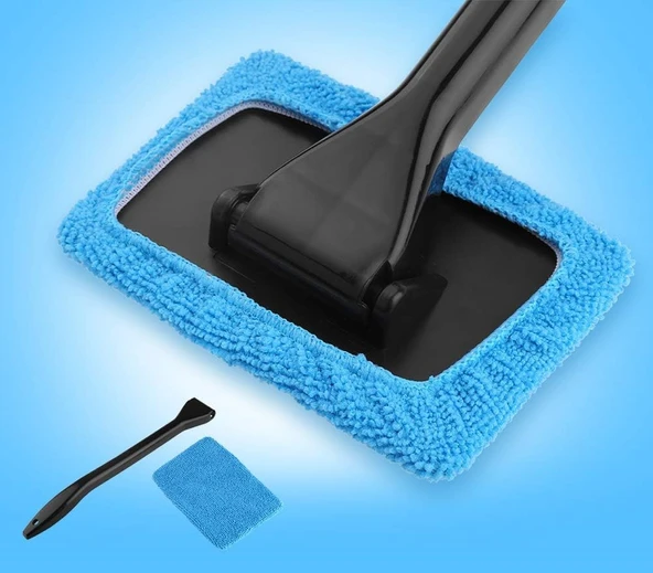 Protec Oto Cam Silme Aleti Cam Temizleyici Fırça - Resim 6