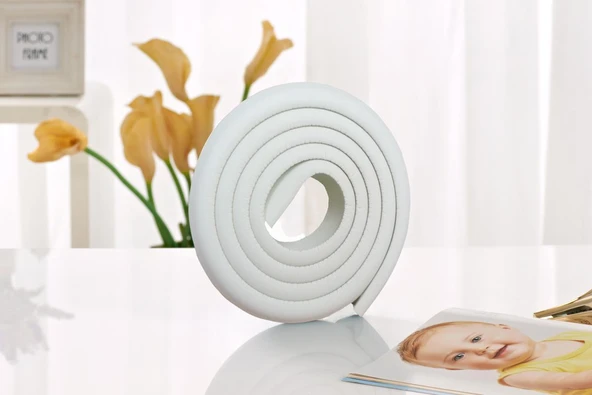 Jumbo 2 Mt. Beyaz Kenar Koruyucu - Resim 3