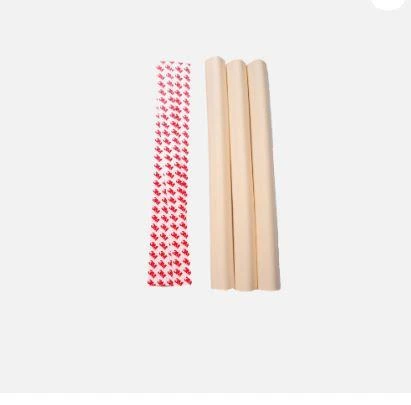3'lü 40 cm Kauçuk Jumbo Kenar Koruyucu Krem - 1