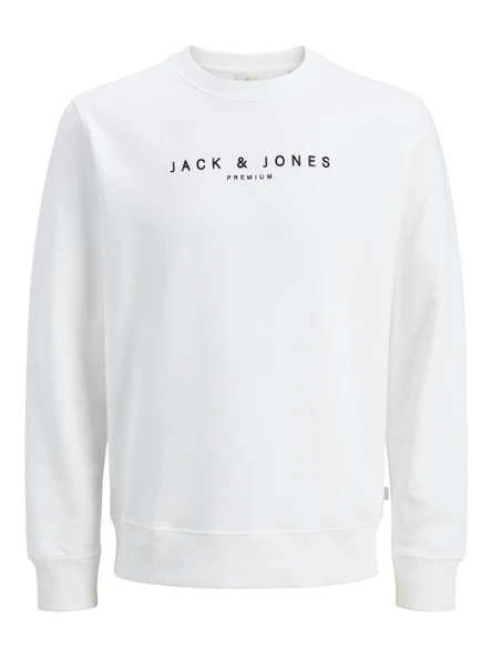 JACK JONES Premium Yazılı Bisiklet Yaka Erkek Sweatshirt 12283436 ürün görseli