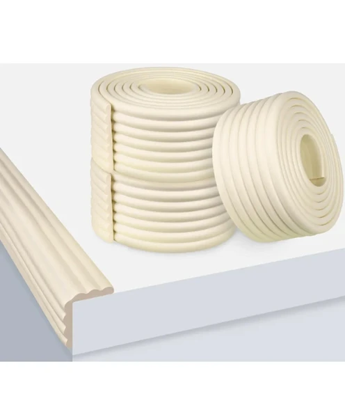 Çok Fonksiyonlu 2 Mt. Krem Kenar Koruyucu - Resim 2