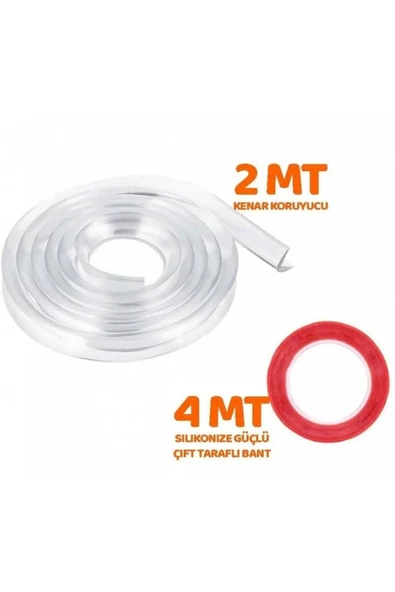 2 Mt. Şeffaf Kenar Koruyucu - Resim 2