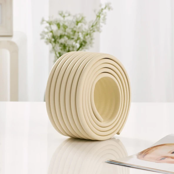 Çok Fonksiyonlu 2 Mt. Krem Kenar Koruyucu ürün görseli