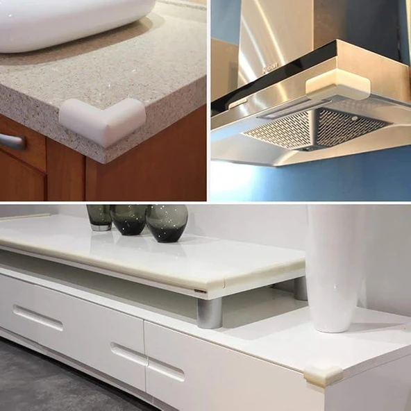 Jumbo 2 Mt. Kenar Ve 4 Ad. Köşe Koruyucu Krem - Resim 2