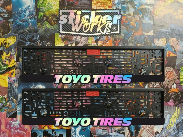 Toyo Tires Takmatik Hologram Plakalık - Resim 2