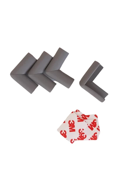 Slim 2 Mt. Kenar Koruyucu ve 4  Ad. Kose Koruyucu Gri ürün görseli