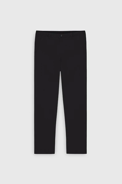 AC&Co / Altınyıldız Classics Erkek Haki Slim Fit Dar Kesim Yan Cep Esnek Chino Pantolon 4A0122200006 - Resim 4