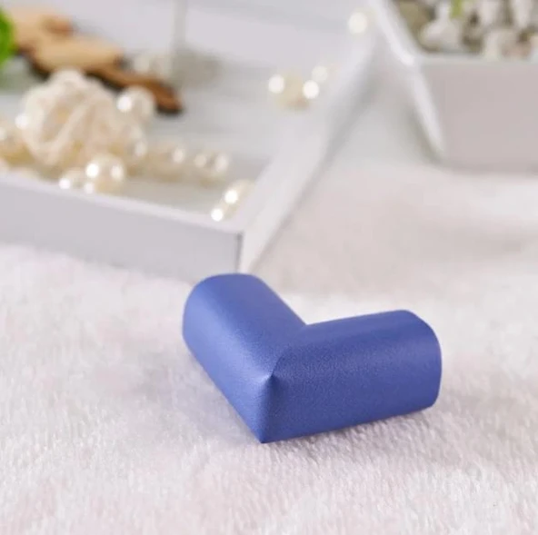 4'lü XXL Jumbo  V Tipi Mavi Köşe Koruyucu ürün görseli