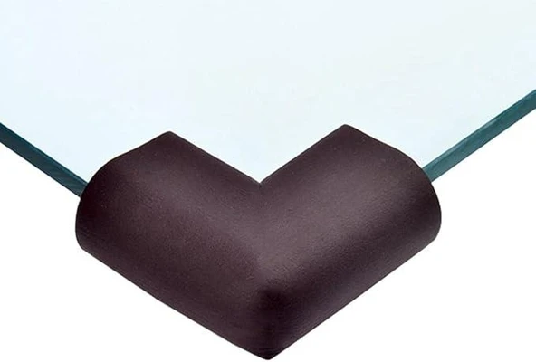 4'lü U Tipi KahverengiKöşe Koruyucu - Resim 2