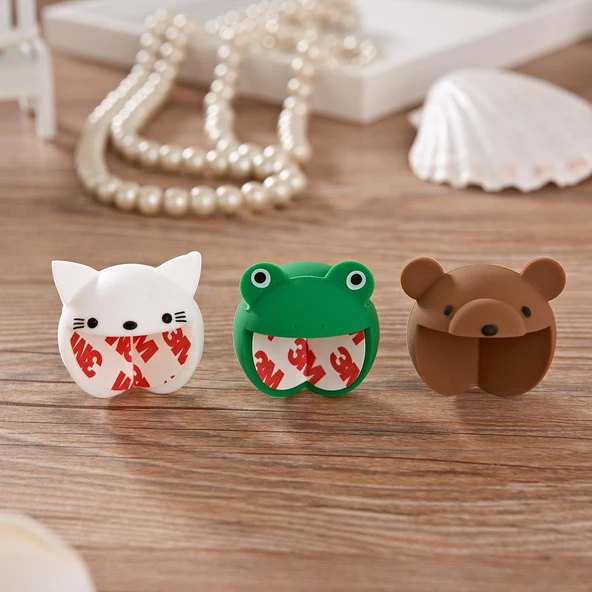 Silikon Sevimli KahverengiKöşe Koruyucu - Resim 4