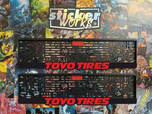 Toyo Tires Takmatik Hologram Plakalık - Resim 3