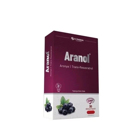 Aranol Aronya Trans Resveratrol 30 Kapsül ürün görseli