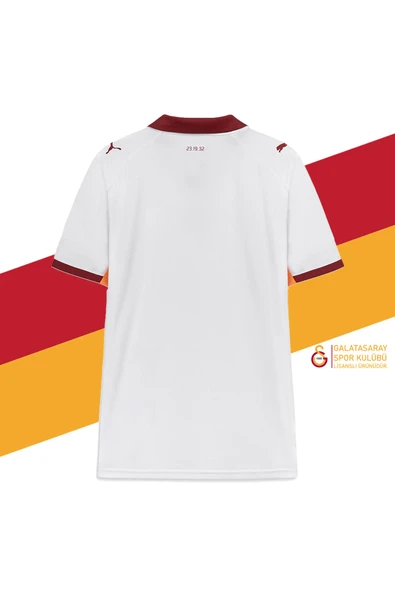 Galatasaray Orijinal 2025/26 Yeni Sezon Beyaz Forma Aslan Baskılı Hediyelik Ahşap Kutulu - Resim 3