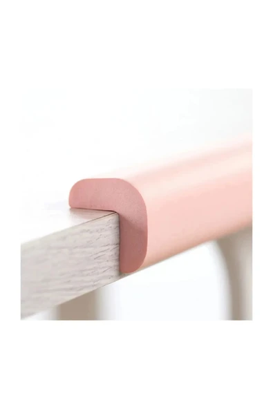 4'lü V Tipi Pembe Köşe Koruyucu - Resim 2