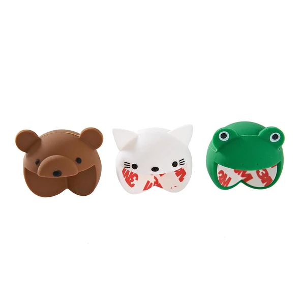 Silikon Sevimli KahverengiKöşe Koruyucu - Resim 3