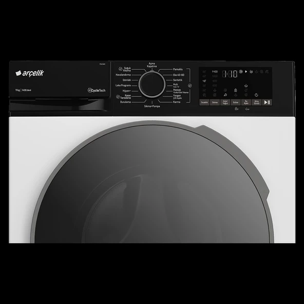 Arçelik 11140 MX 11 Kg Çamaşır Makinesi - Resim 2