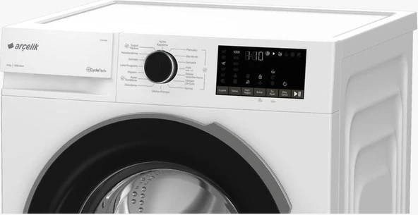 Arçelik 9120 DMX 1200 Devir 9 KG Çamaşır Makinesi - Resim 5