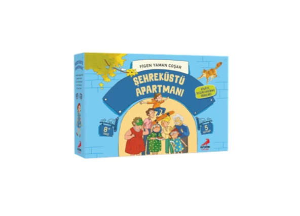 Erdem Şehreküstü Apartmanı (5 Kitap 8+ Yaş) Figen Yaman Coşar - 1
