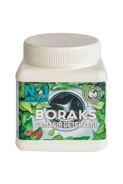 no1 clean %100 DOĞAL BORAKS ÇAMAŞIR DETERJANI 250 GR